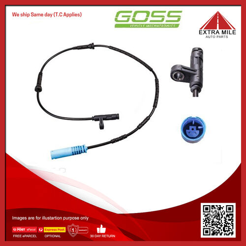 Goss ABS Wheel Speed Sensor - Rear For Mini Cooper R52 1.6L W10B16 I4 16V SOHC