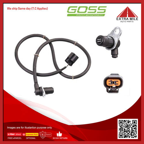Goss Abs Wheel Speed Sensor -Front For Mitsubishi Pajero GL GLX GLS 3.5L 6G75 V6