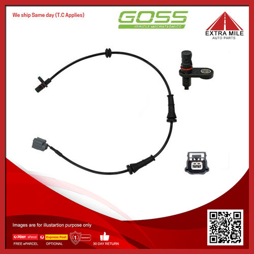 Goss ABS Wheel Speed Sensor - Rear For Nissan Pulsar ST ST-L C12 1.8L MRA8DE 