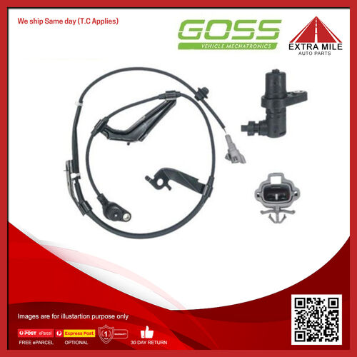 Goss ABS Wheel Speed Sensor - Front For Toyota RAV-4 SOFT 2.0L 3SFE I4 16V DOHC
