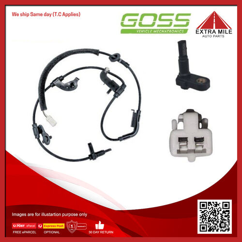 Goss ABS Wheel Speed Sensor - Rear For Toyota RAV-4 GSA33R 3.5L 2AZFE 16V DOHC