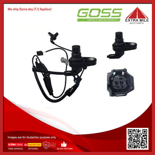 Goss ABS Wheel Speed Sensor - Front For Toyota Camry ASV50R 2.5L 2ARFE 16V DOHC