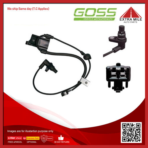 Goss ABS Wheel Speed Sensor - Rear For Toyota Highlander GSU45R 3.5L 2GRFE DOHC