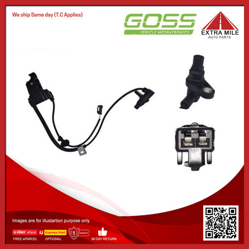 Goss ABS Wheel Speed Sensor Rear For Toyota Highlander GSU45R 3.5L 2GRFE DOHC