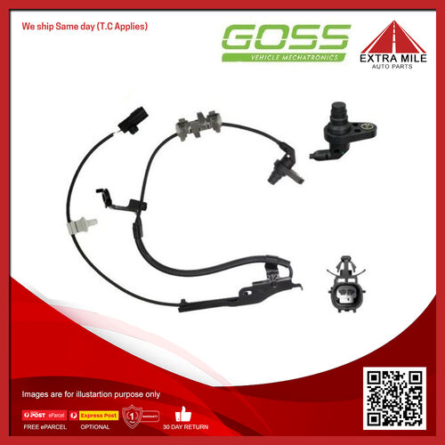 Goss ABS Wheel Speed Sensor - Front For Toyota Highlander GSU55R 3.5L 2GRFKS 24V