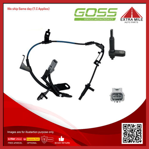 Goss ABS Wheel Speed Sensor - Rear For Toyota Kluger GXL GSU55R 3.5L 2GRFE DOHC
