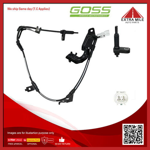 Goss Abs Wheel Speed Sensor - Rear For Toyota Kluger GX GXL GSU55R 3.5L 2GRFKS