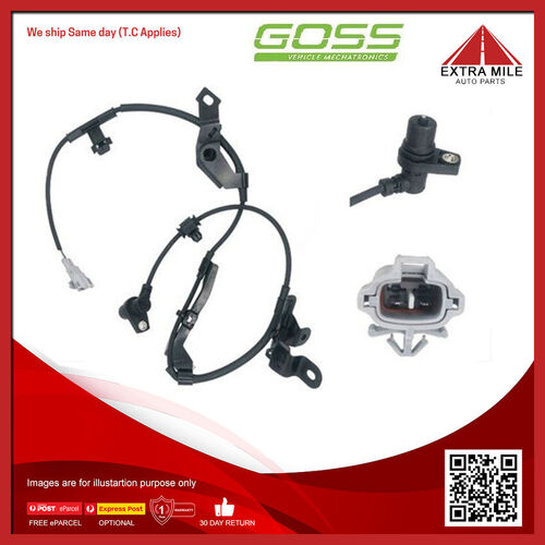 Goss Abs Wheel Speed Sensor - Front For Toyota Prado Land Cruiser VZJ95R 3.4L