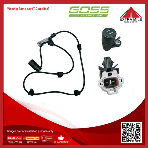 Goss Abs Wheel Speed Sensor - Rear For Toyota Hilux KZN185R 3.0L 1KZTE I4 SOHC