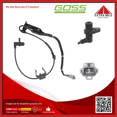 Goss Abs Wheel Speed Sensor - Front For Toyota Camry ACV36R MCV36R 3.0L,2.4L
