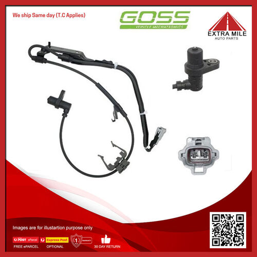 Goss Abs Wheel Speed Sensor - Front For Toyota Avalon MCX10R 3.0L 1MZFE V6 DOHC
