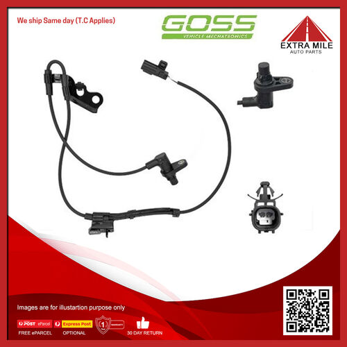 Goss Abs Wheel Speed Sensor - Front For Toyota Corolla Altis ZRE172R 1.8L 2ZRFE