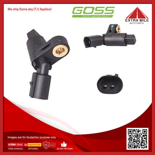 Goss Abs Wheel Speed Sensor - Front For Seat Cordoba SE 6K 1.8L,2.0L ABS I4 SOHC