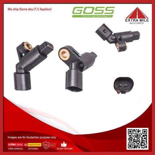 Goss Abs Wheel Speed Sensor - Front For Seat Toledo GLX 1L 2.0L ABF I4 16V DOHC