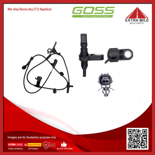 Goss ABS Wheel Speed Sensor - Front For Toyota Aqua NHP10R 1.5L 1NZFXE 16V DOHC