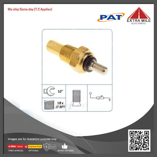 PAT Water Temperature Sender For Ford Capri GT GXL MK1 2.0L,1.6L V4 8V OHV