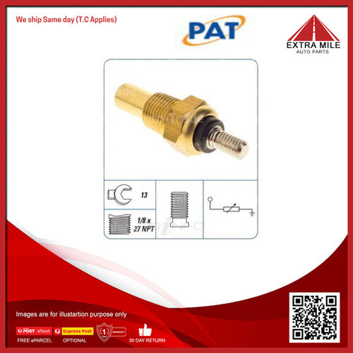 PAT Engine Coolant Temp Gauge Sender For FORD CORTINA TE TF 200/250 3.3/4.1L