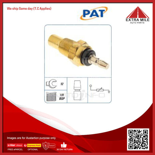 PAT Engine Coolant Temp Gauge Sender For MAZDA T4100 2DR 4.1L ZB 12V OHV