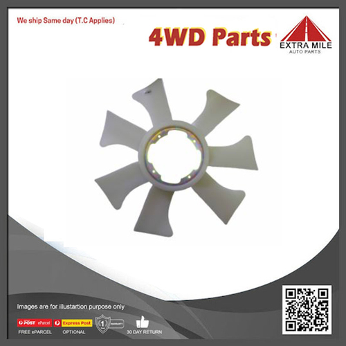 Fan/Curved Blade For Nissan TD42/TD27 - YN21060-03J00
